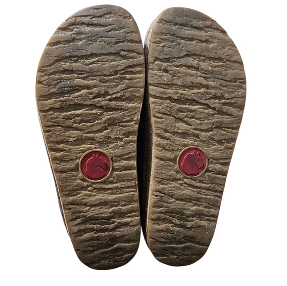 Haflinger Grizzly GZL Wool Clog EU 37 Brown US 6.5 - 7 - Picture 10 of 14